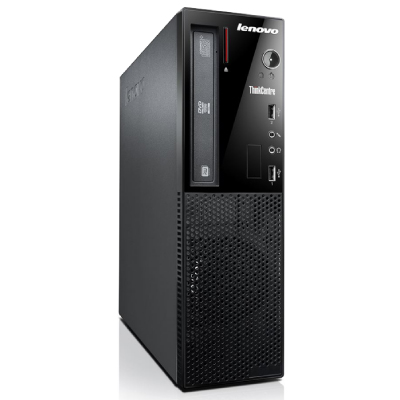 Lenovo ThinkCentre E73 SFF Core i3-4160 4 GB 120GB SSD DVDRW HD Graphics 4400 GigE Card reader 9-in-1 Scandic KB Win7P+8.1P 1YW New Retail2