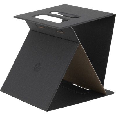 HEWLETT-PACKARD HP Convertible Laptop Stand, 3-Mode, Height-Adjustable/Tilt/Lift - Dark Grey