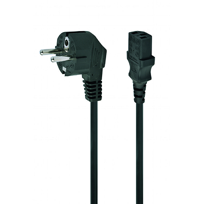 CABLES 220V Power Cord – 1.8m, C13 socket (for desktops, monitors)