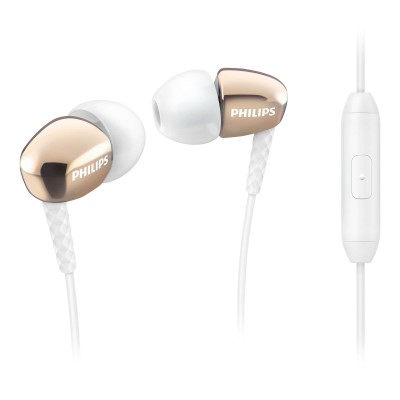 Philips In ear headphones with mic SHE3905GD Gold2