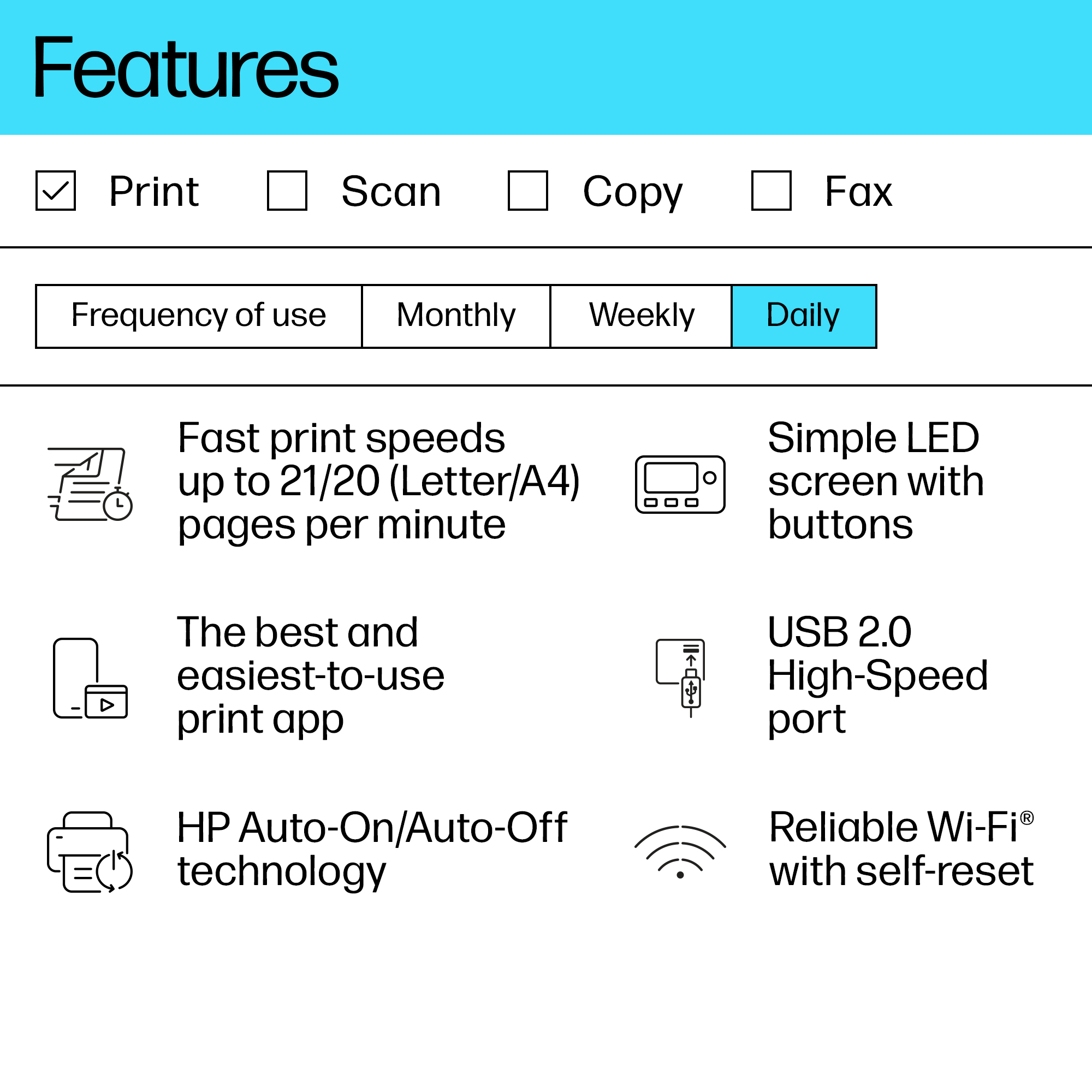 HEWLETT-PACKARD HP LaserJet Pro M110w Printer - BOX DAMAGE - A4 Mono Laser Printer, Print, WiFi, 20ppm, 100-1000 pages per month
