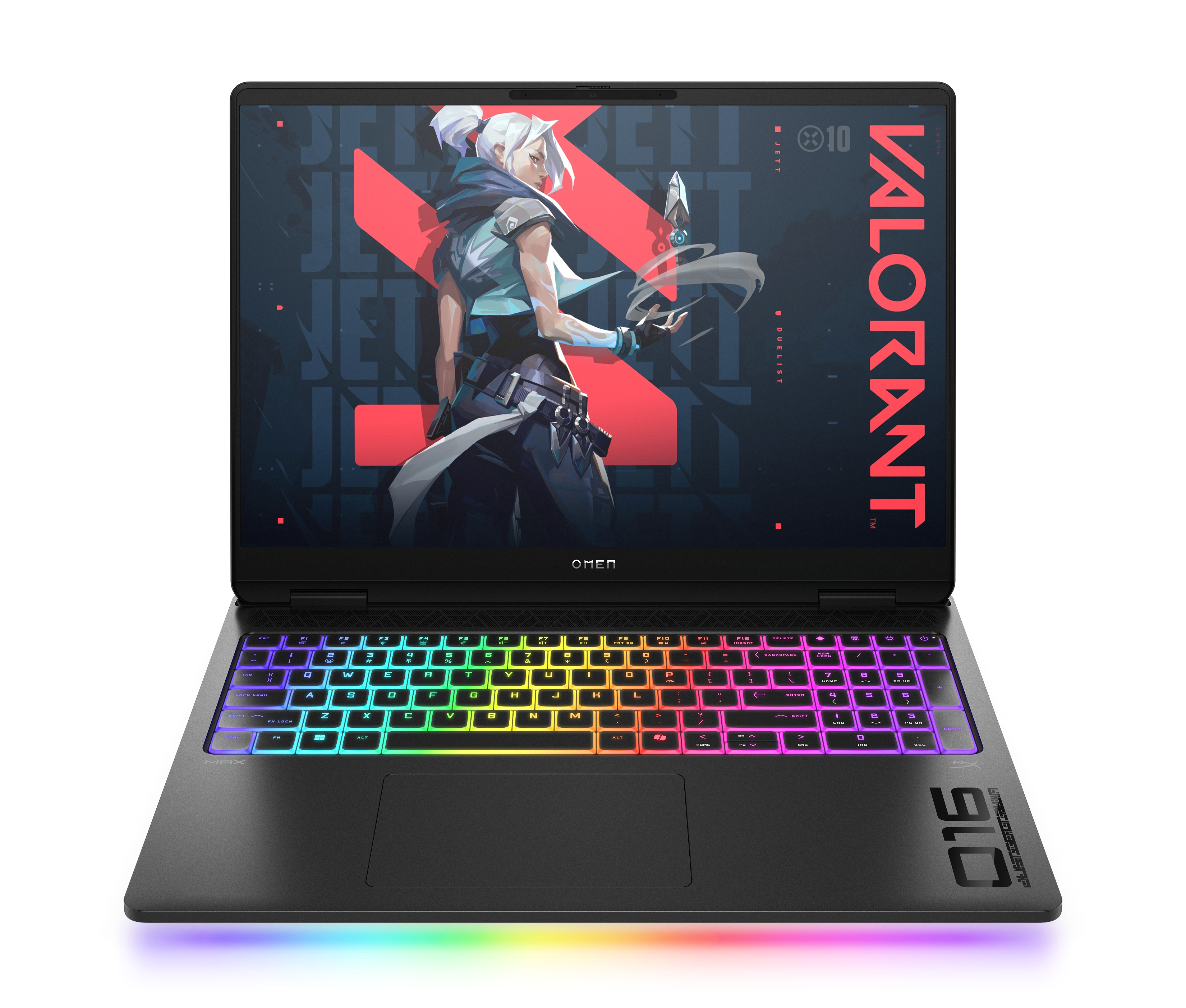 HEWLETT-PACKARD OMEN by HP MAX Gaming Laptop 16-ak0061nn - Ryzen AI 9 HX 375, 32GB, 1TB SSD, 16 WQXGA 500-nit 240Hz AG, GeForce RTX 5080 16GB, 1080p IR cam, US RGB backlit keyboard, 83Wh, Shadow black